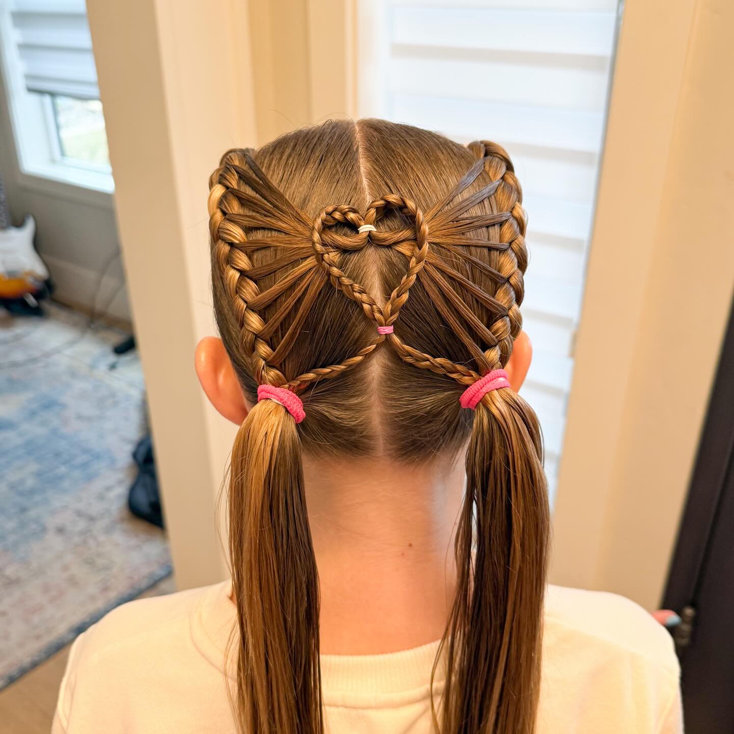 Whimsical Heart & Spiderweb Braids