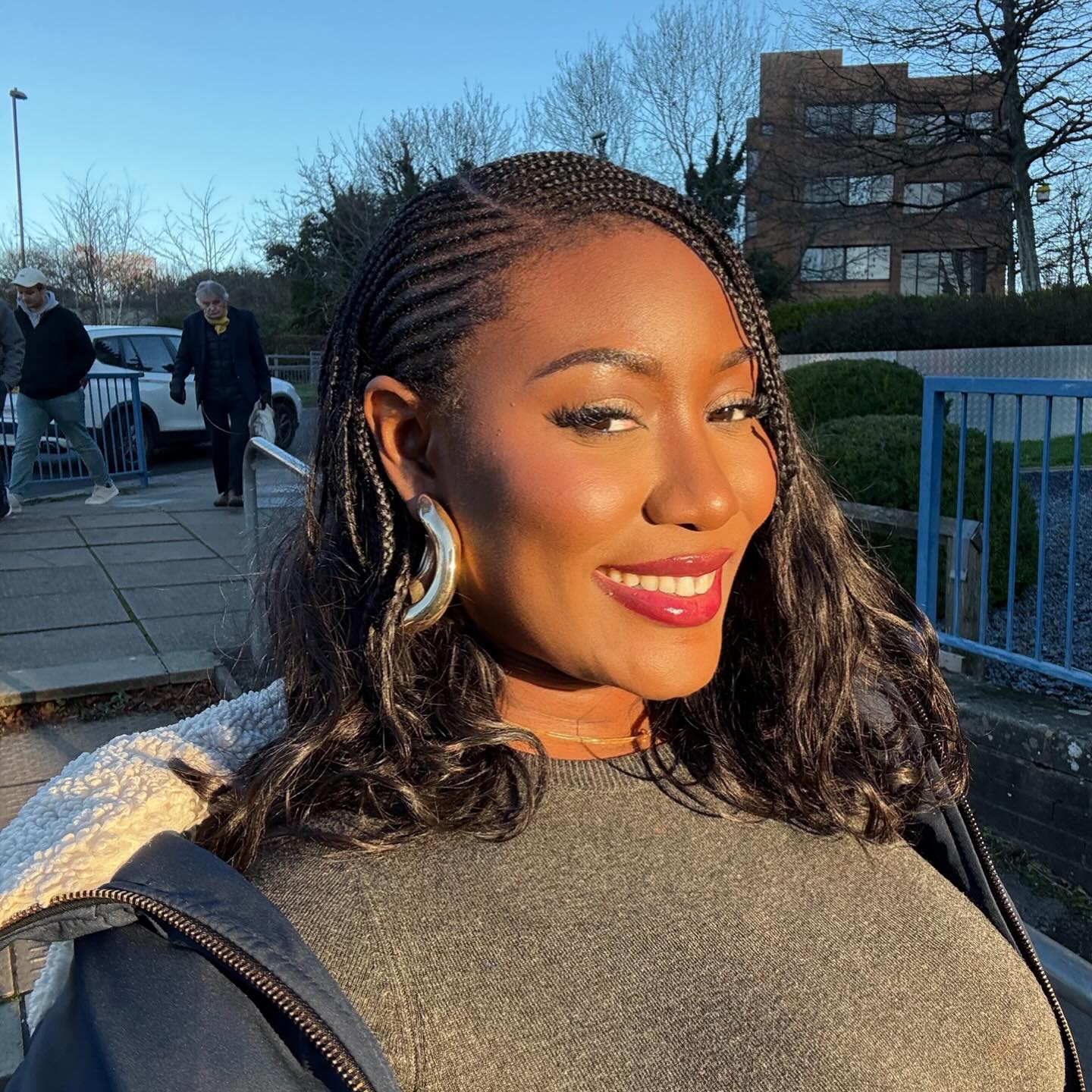 Cornrow Braids With Wavy Texture Freedom