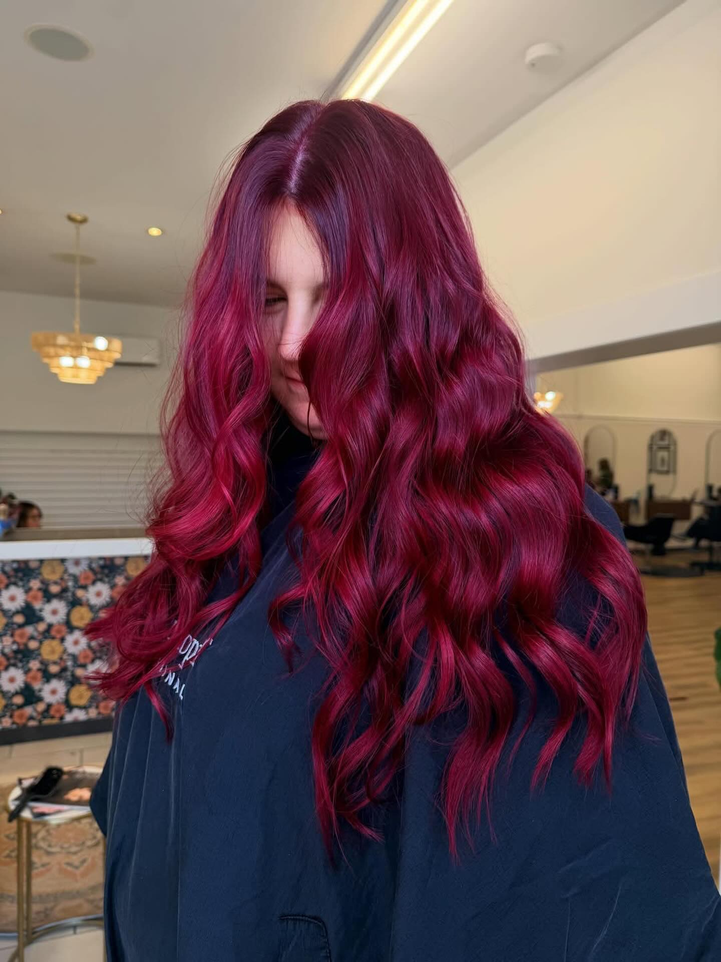Crimson Waves With Deep Side Part