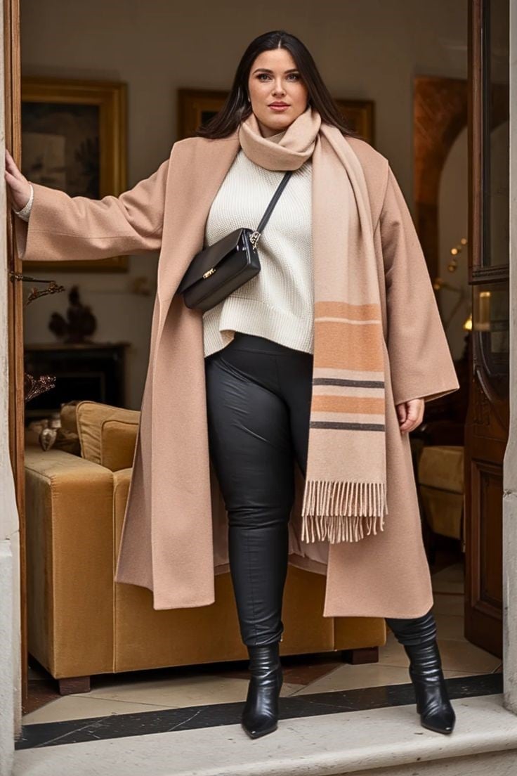 curvy winter outfits Archives - curvedmuse.com