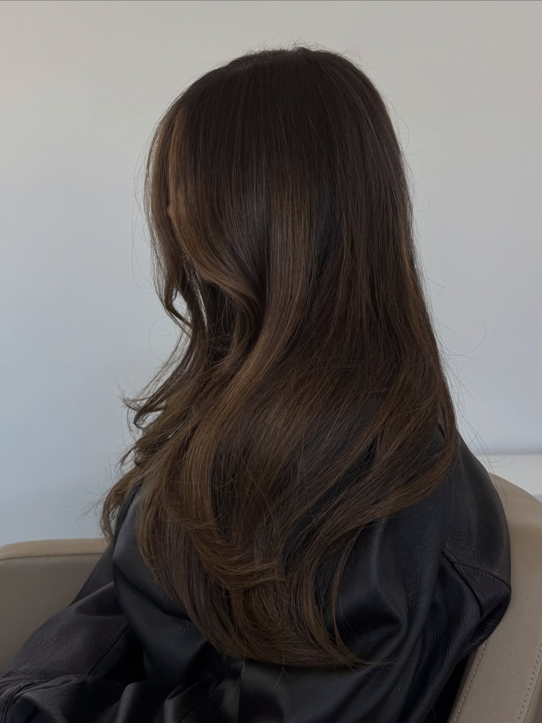 Rich Chocolate Brown Waves With Subtle Highlights