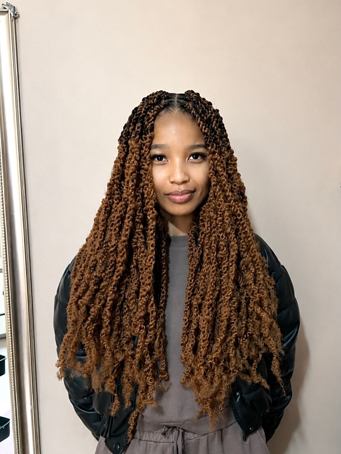 Voluminous Auburn Passion Twists