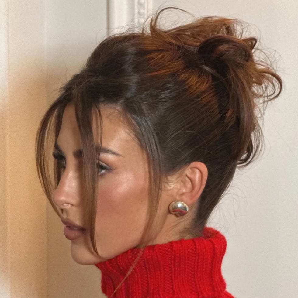 Messy Dark Brown Updo With Volume — Winter Formal Hairstyles