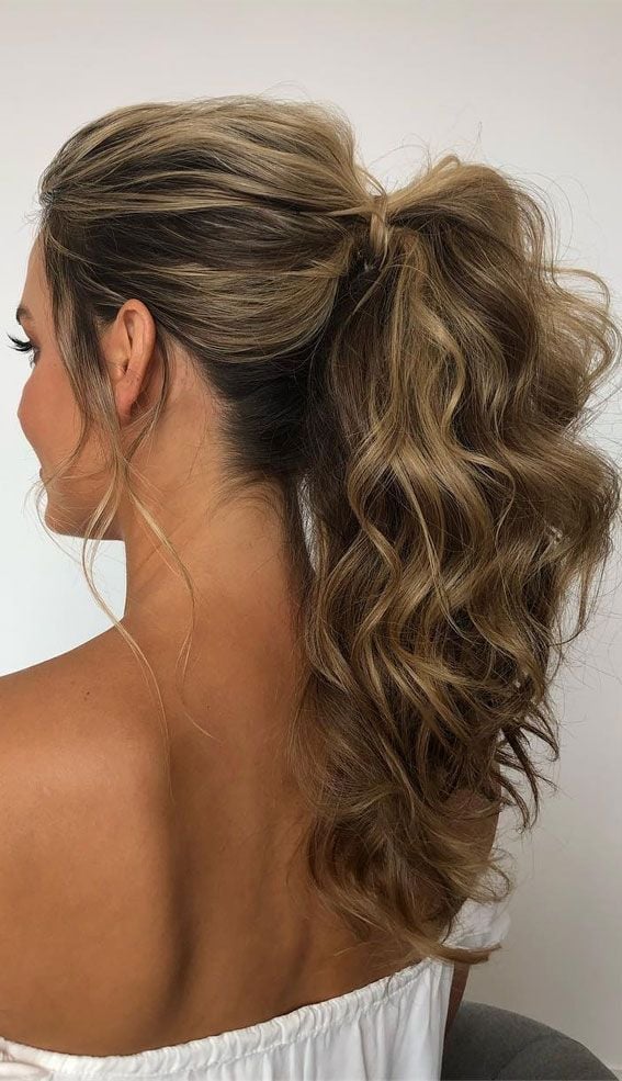 High Updo With Curls and Sparkling Accessory — Winter Formal Hairstyles
