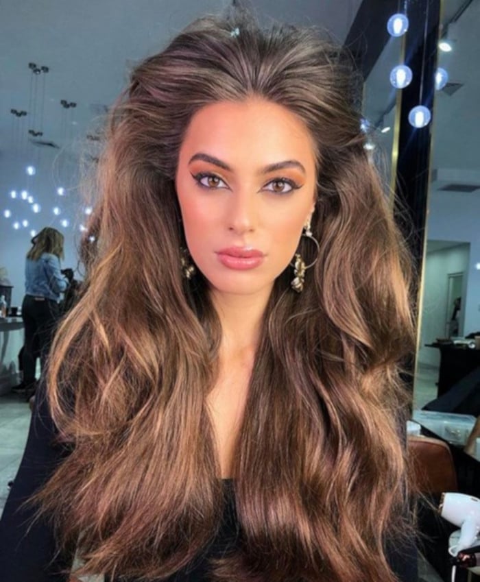 Long Voluminous Blowout With Soft Waves — Winter Formal Hairstyles