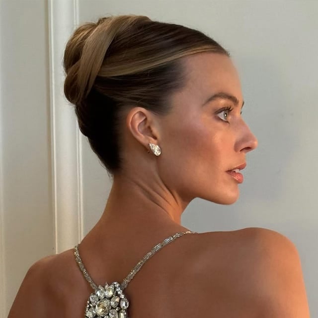 Sleek High Blonde Bun — Winter Formal Hairstyles